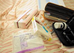 Suikervrije medicijnen voorgeschreven voor de behandeling van diabetes van het tweede type